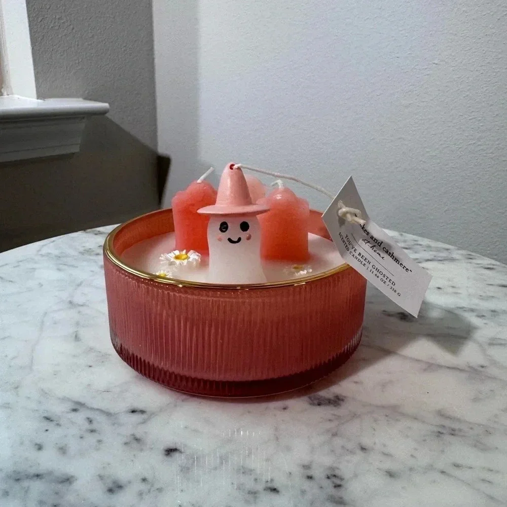TikTok Viral Halloween Ghost Graveyard Candle - Cupcakes and Cashmere